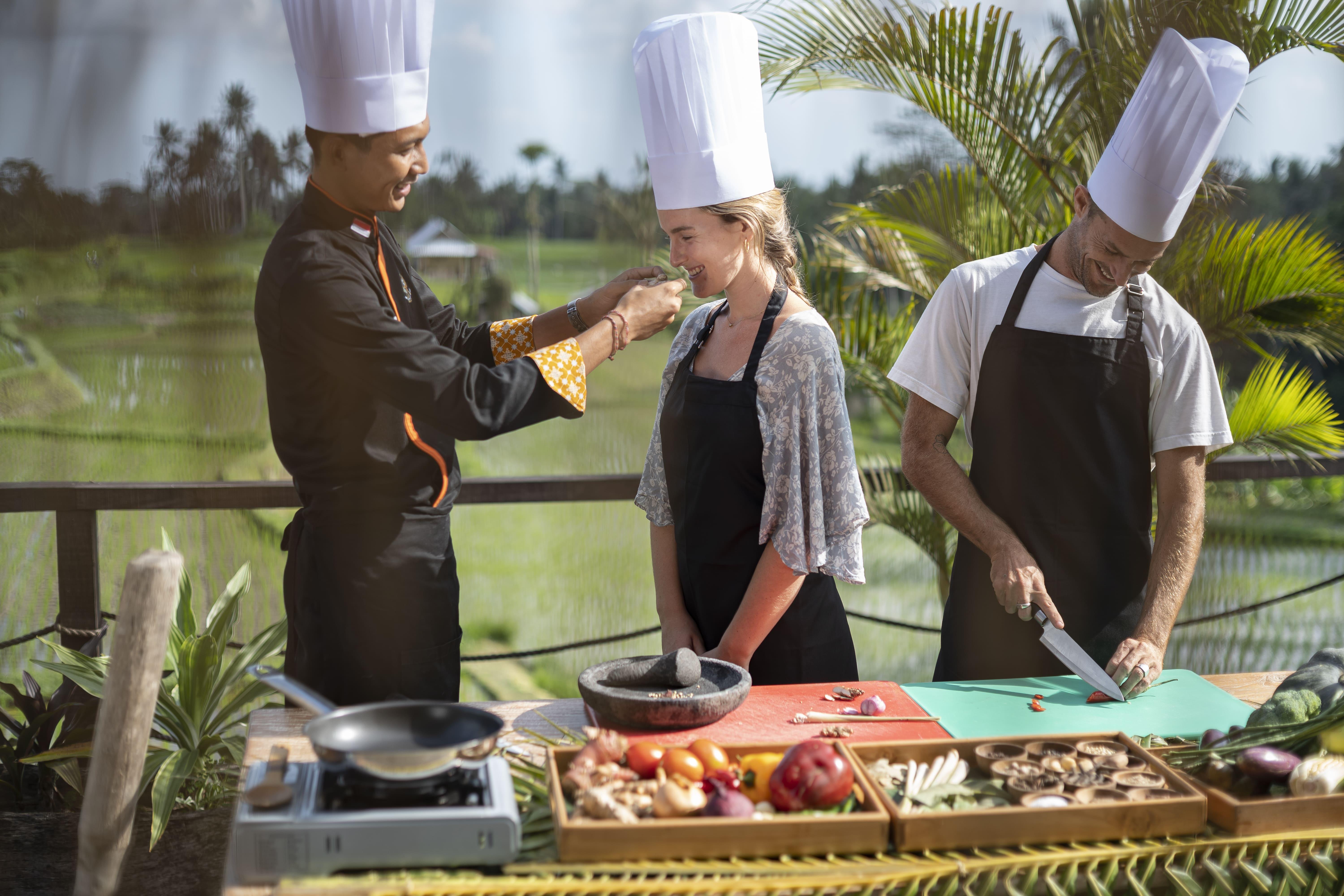 The Sun Of Granary Resort And Villas Ubud Exterior foto