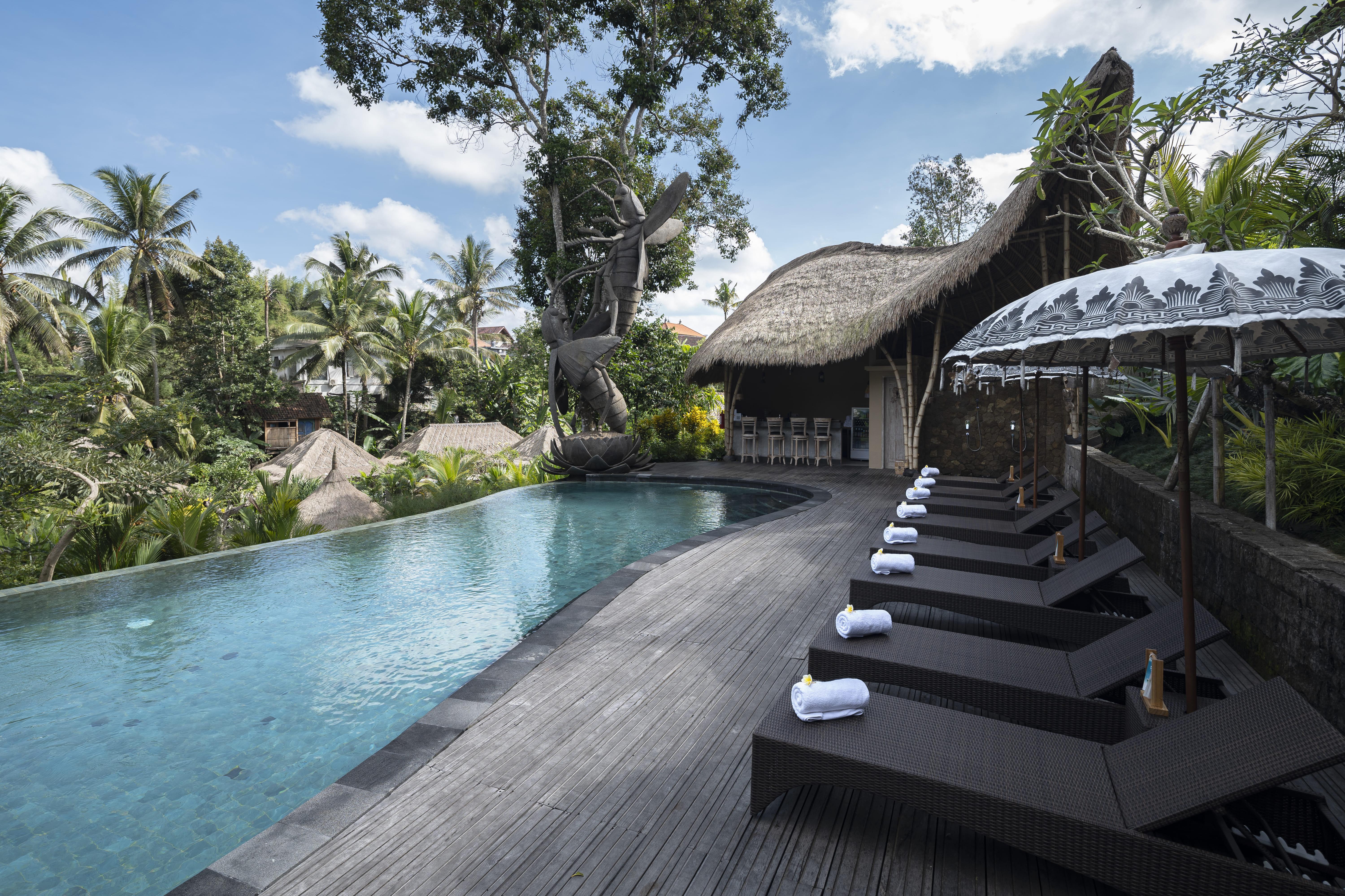 The Sun Of Granary Resort And Villas Ubud Exterior foto